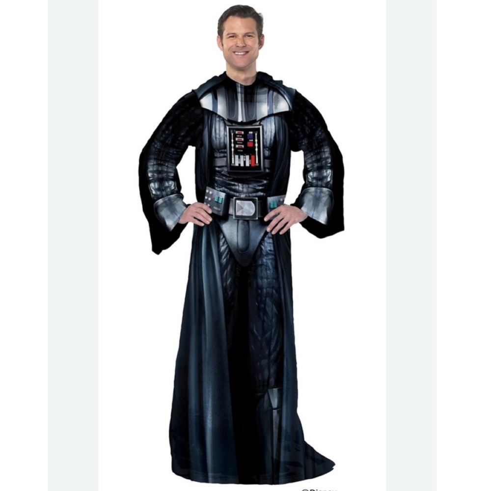STAR WARS Comfy Throw Blanket with Sleeves Adult